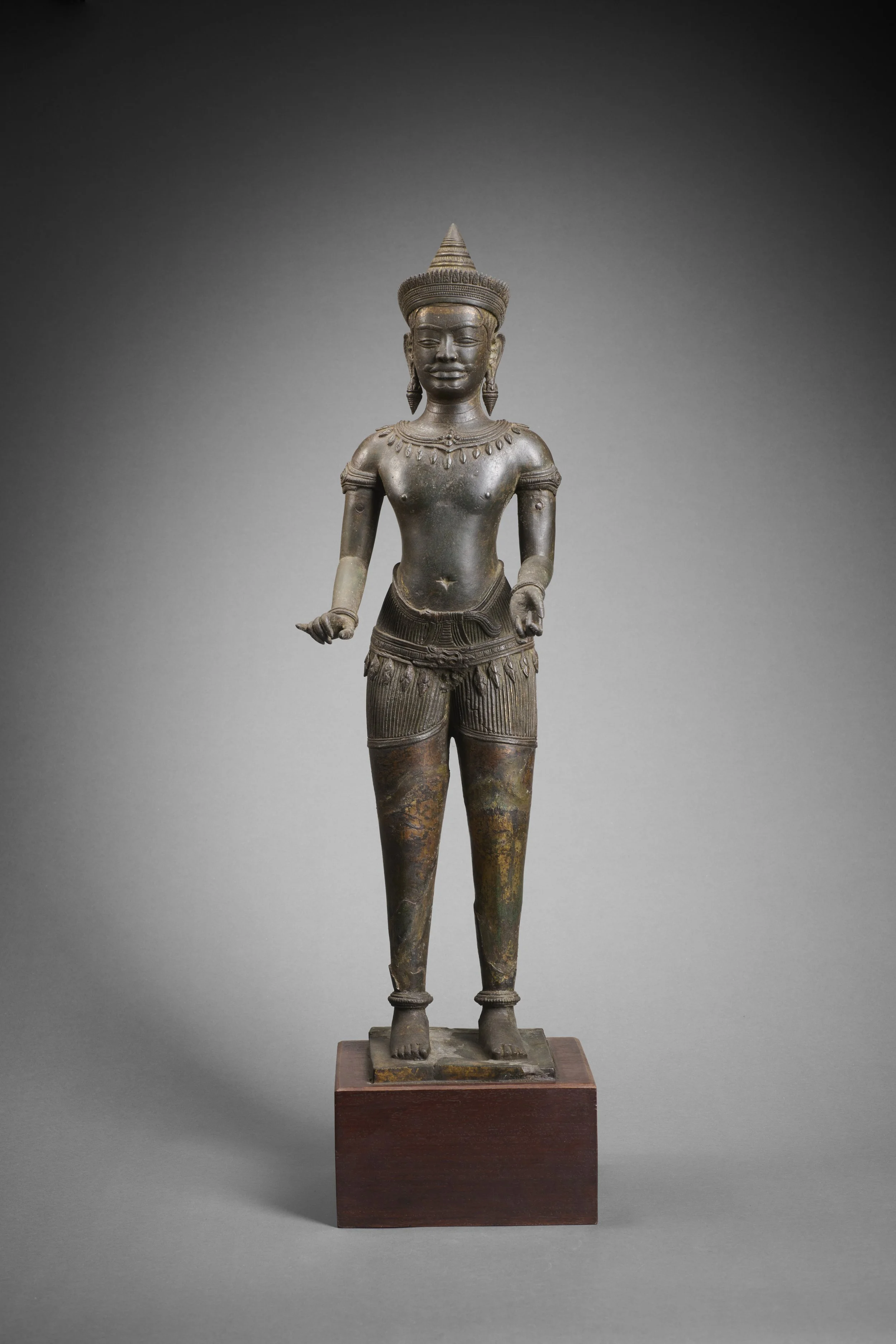 Art クメール青銅女神立像 公式通販 クメール美術 青銅 Khmer Bronze